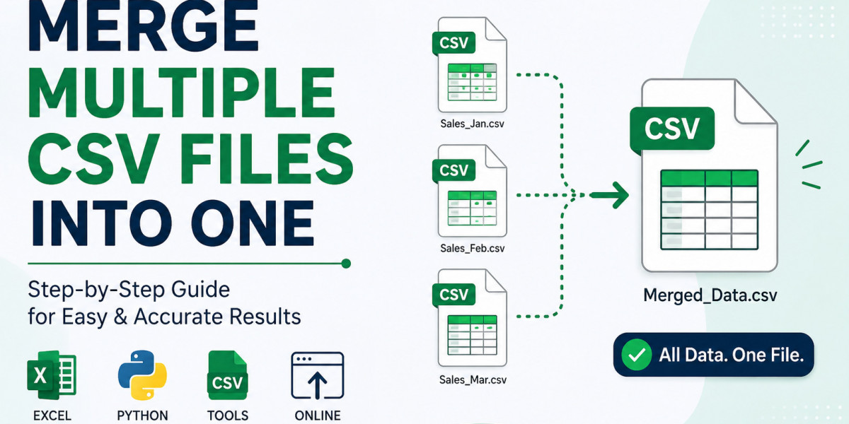 How to Merge Multiple CSV Files into One File Seamlessly