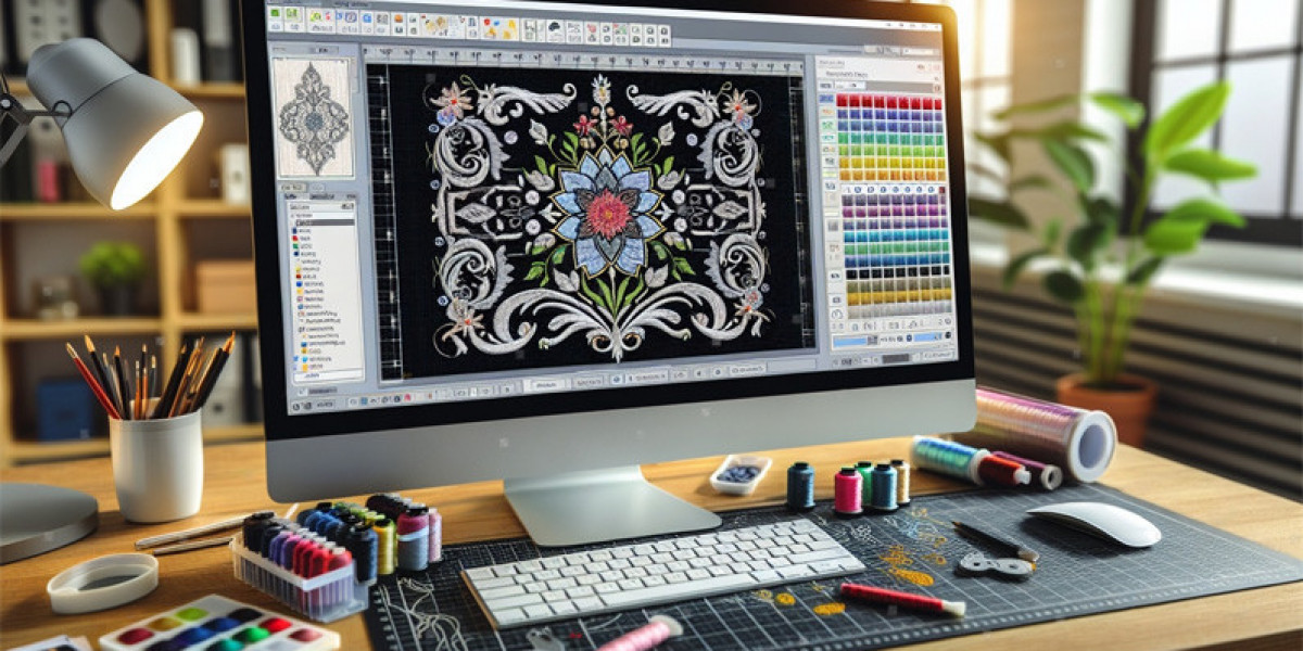 From Logo to Stitch File: How Professional Embroidery Digitizing Software Streamlines Production