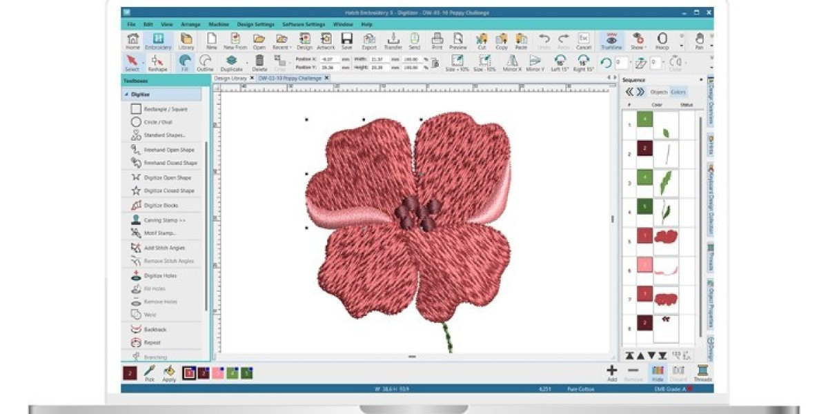 Convert Logo to JAN Embroidery Format for Professional Machine Stitching